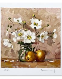 Anemones and Golden Russets