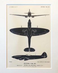Original Aircraft Recognition Silhouettes £10~£40