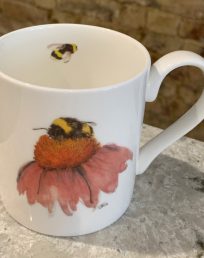 Bee & Echinacea Mug