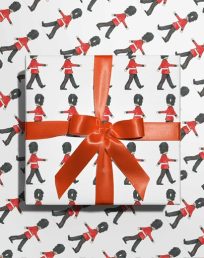 Matching Guardsmen Wrapping Paper