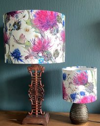 Thistle lampshades