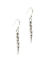 Silver Stala drop earrings