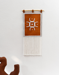 Cameroon Leather Wall Hanging
