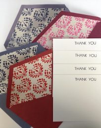 Thank you cards- Box of 8
