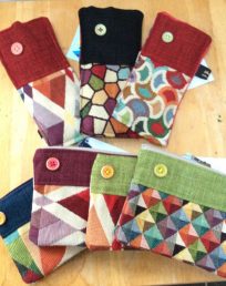 Purses & Spectacle Cases in Tapestry Fabric