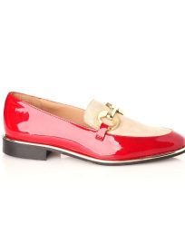 Red Patent Loafer