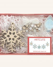 Snowflake Bunting Wooden Craft Kit