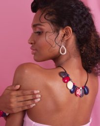 Sirena necklace - Purple Tones