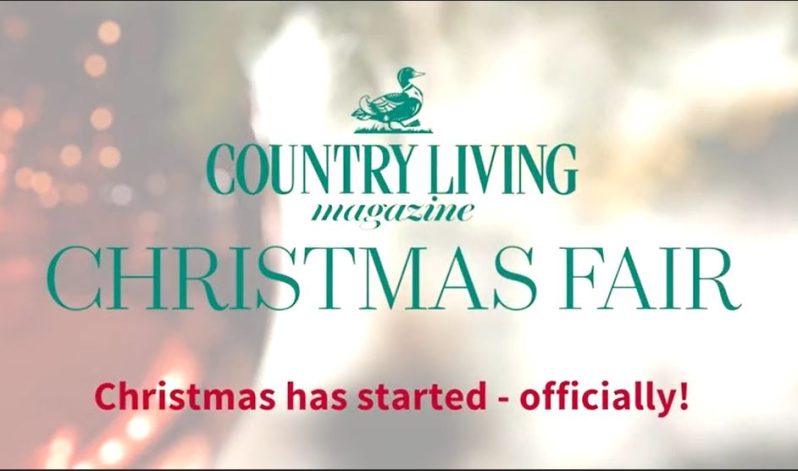 The Country Living Fair in London is open!