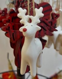 Ceramic Reindeer Decoration